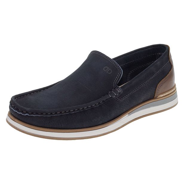 Mocassim Masculino Denim Flow Democrata - 252101 MARINHO 42