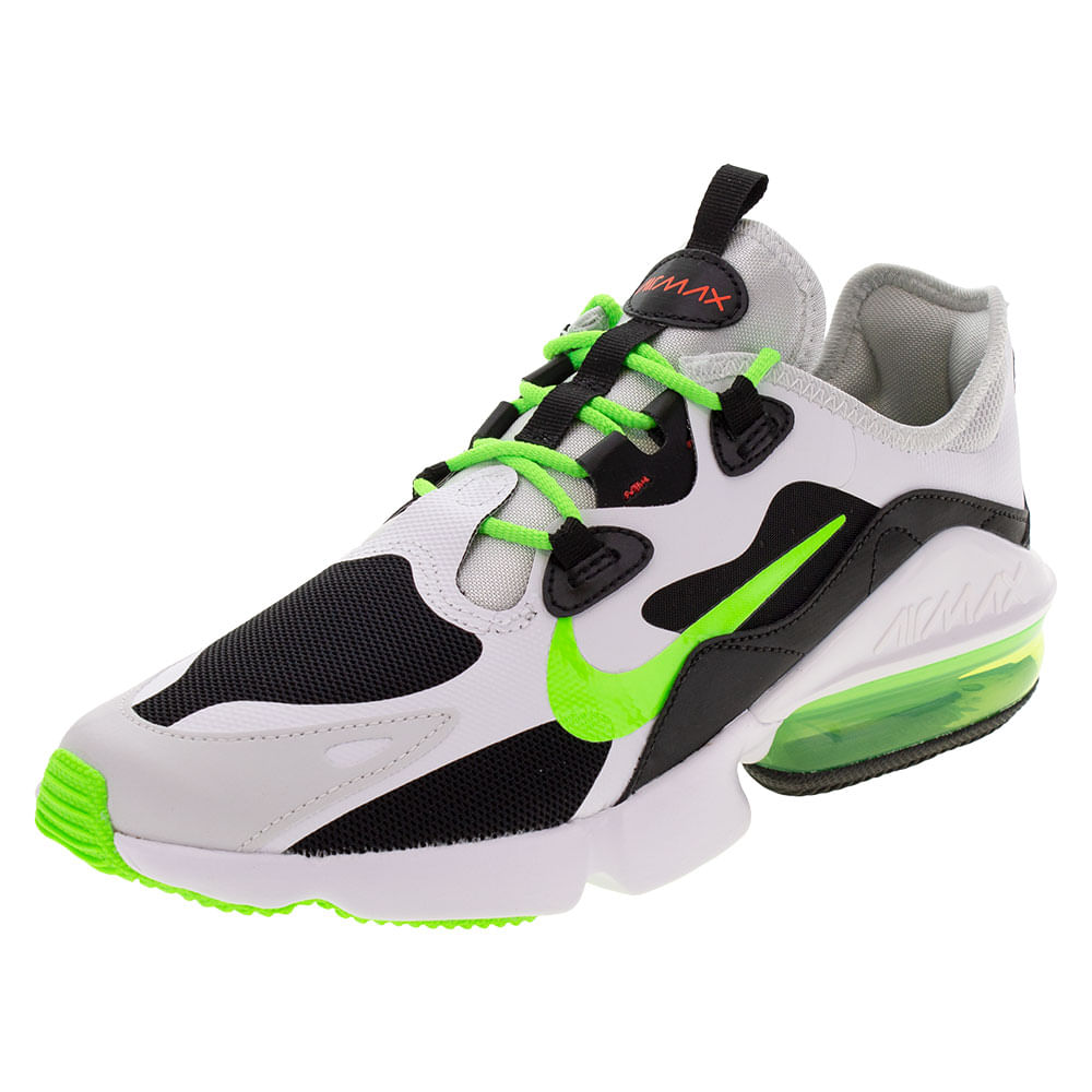 Tênis Masculino Air Max Infinity 2 Nike - CU9452 BRANCO/PRETO