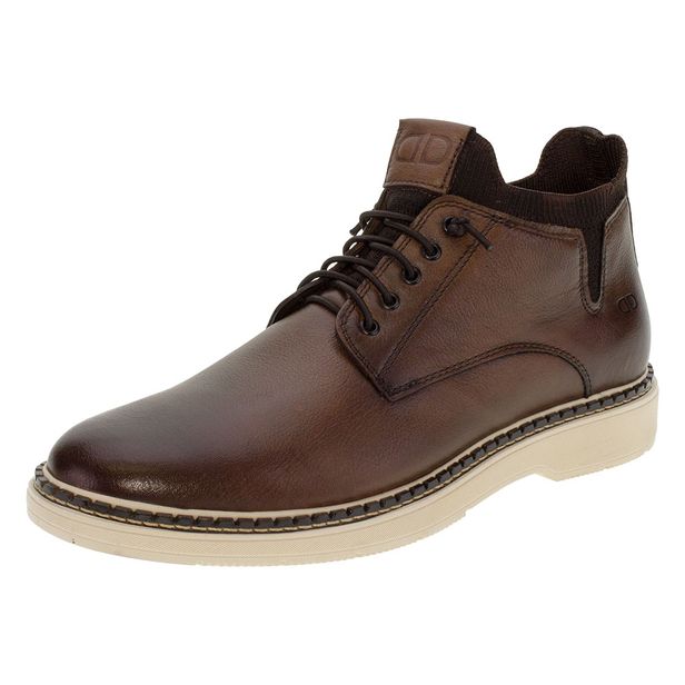 Bota Masculina Garage Lock Democrata - 270102 CAFÉ 41