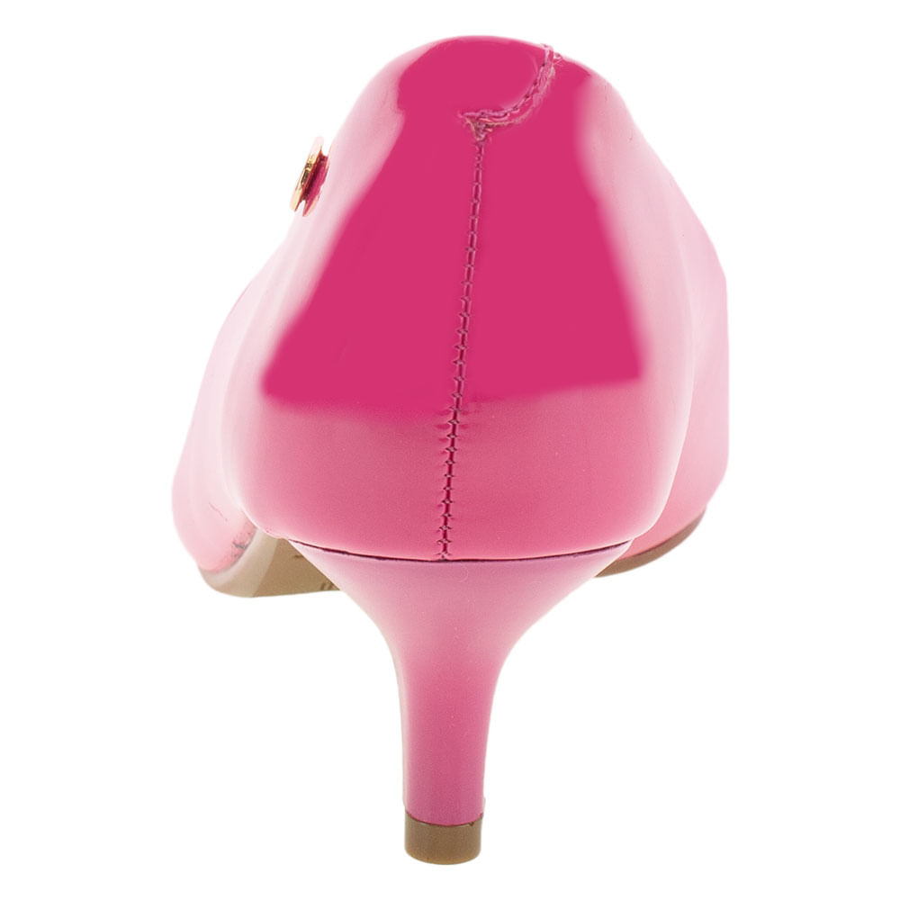 Scarpin Feminino Salto Baixo Vizzano - 1122828 PINK