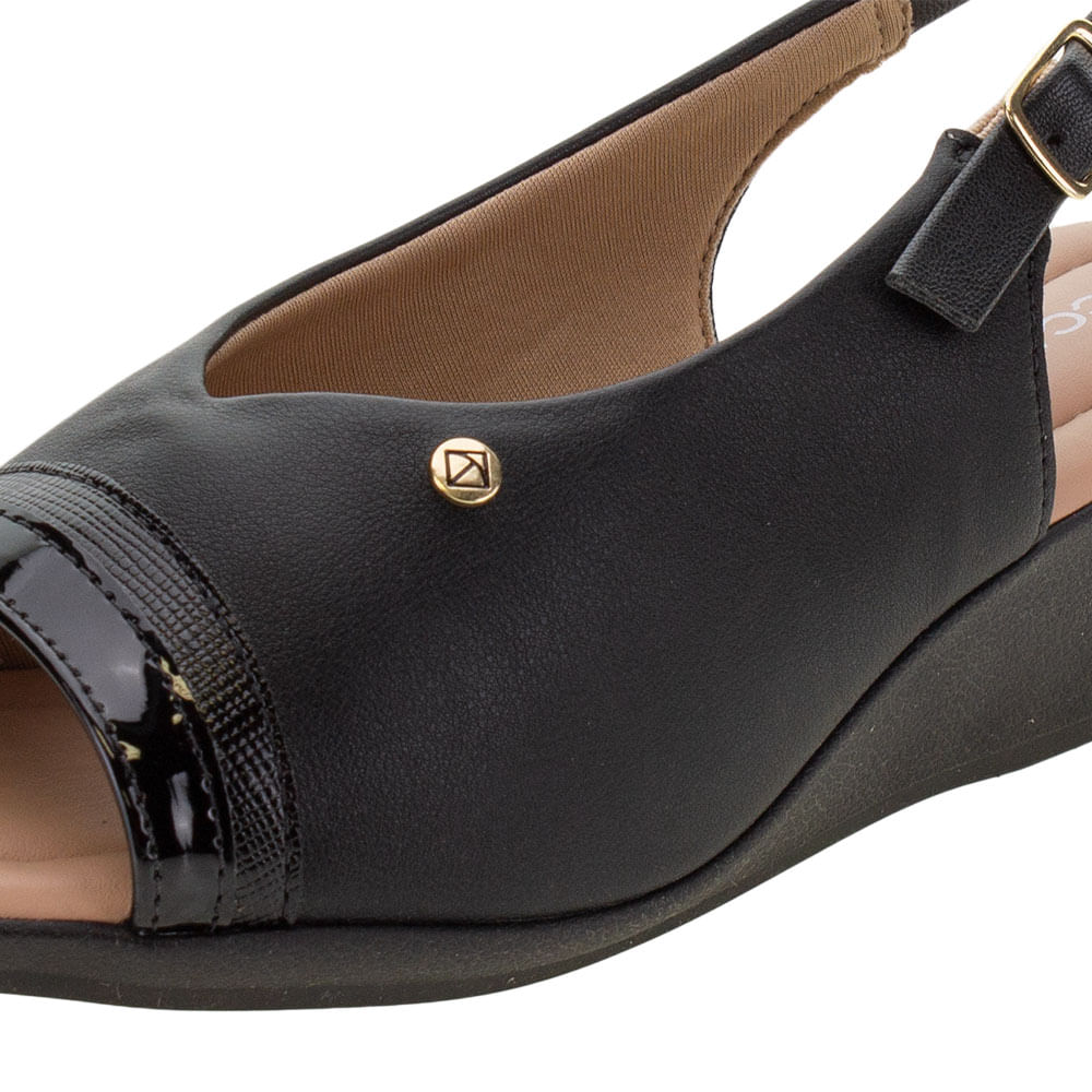 Sandália Feminina Salto Baixo Piccadilly 153068 cloviscalcados