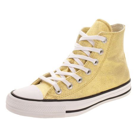 Tênis Cano Alto Chuck Taylor Converse All Star - CT146200 PRATA -  cloviscalcados