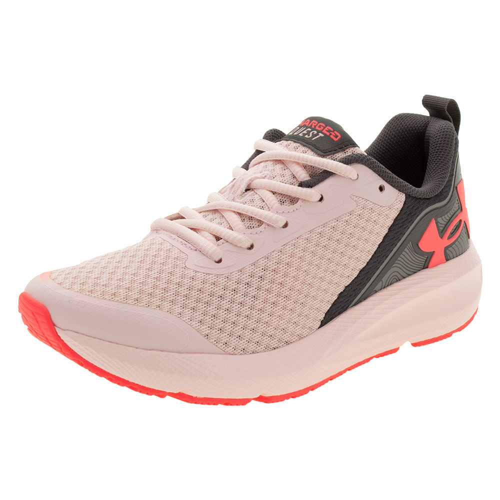 Tênis Feminino Charged Quest Under Armour 3025916 ROSA 34