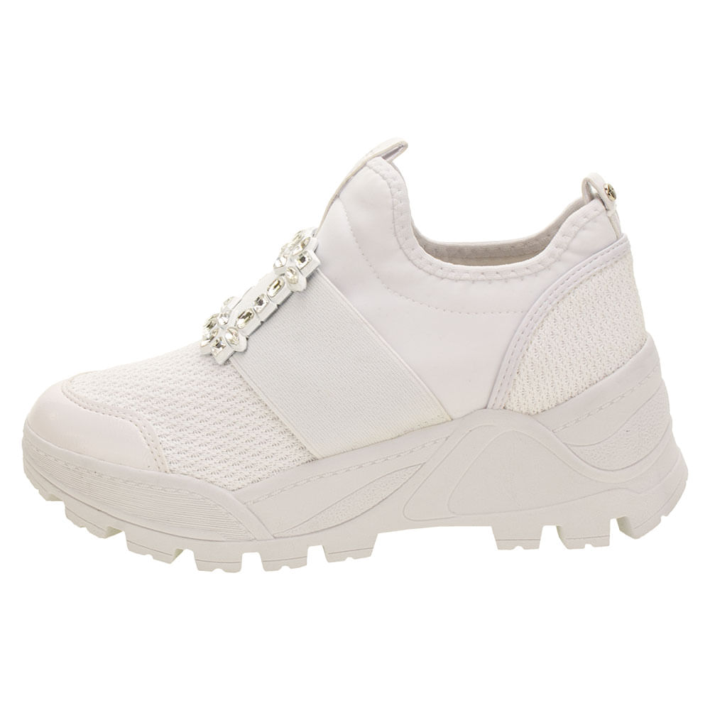 Tênis Feminino Slip Tanara T3365 BRANCO 34 - Main Image
