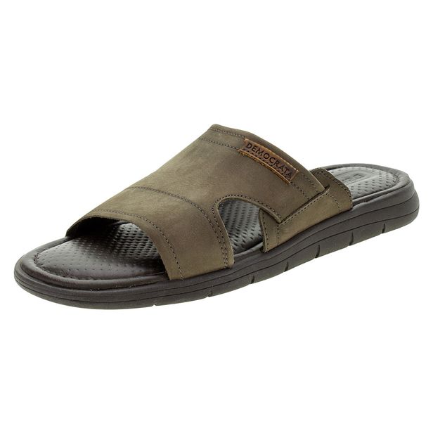 Sandália Masculina Democrata - 015134 TAUPE 39