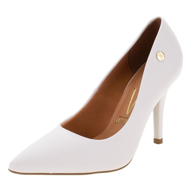 Scarpin Feminino Salto Alto Vizzano - 11841101 BRANCO 35