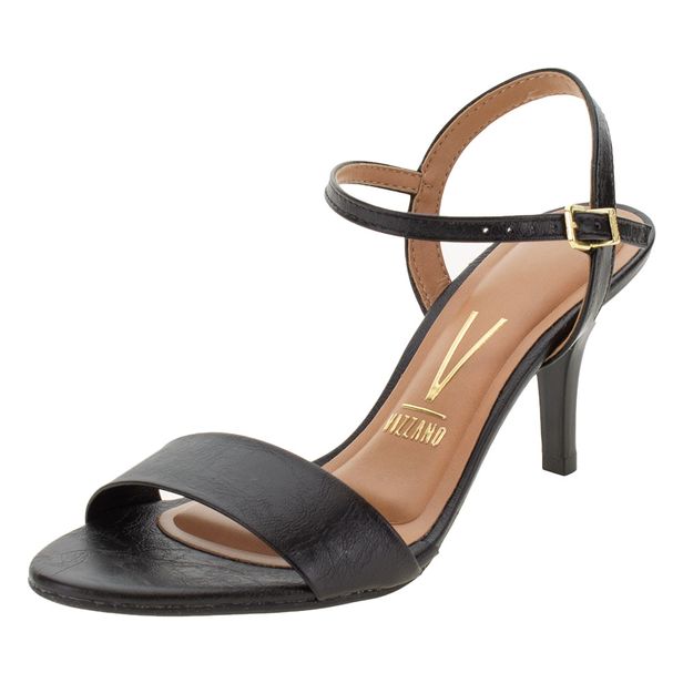 Sandália Feminina Salto Alto Vizzano - 6276446 PRETO 38