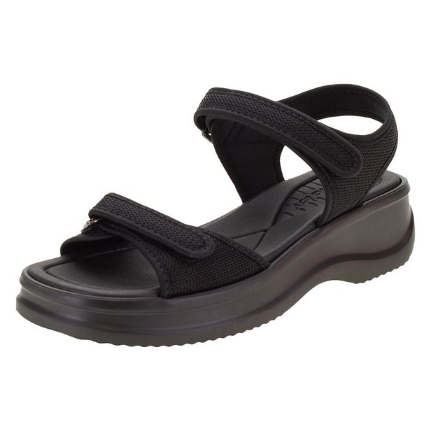 Sandália Feminina Anabela Vera Soft Therapy Azaleia - 18451 PRETO 36