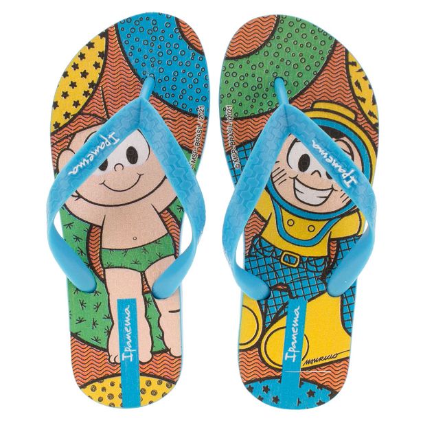 Chinelo Infantil Turma da Monica Ipanema - 26790 AZUL 29/30