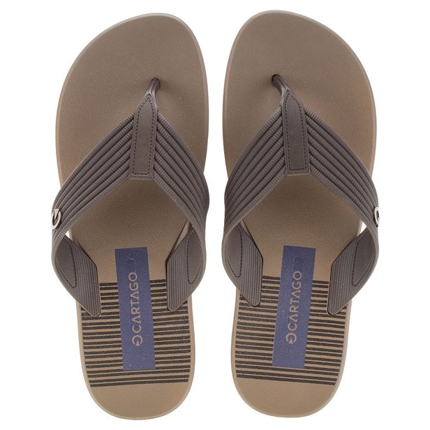 Chinelo Masculino Montreal Cartago - 11729 CAFÉ 01 39