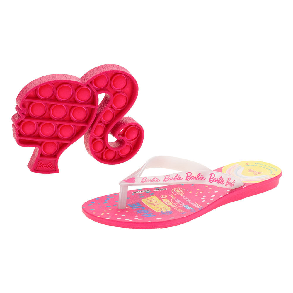 Sandália Infantil Barbie Grendene No Atacado Sandália Barbie