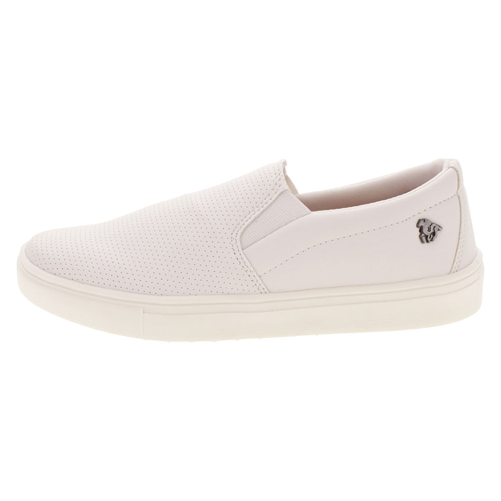 Tênis Masculino Slip On Iate Polo Go PG200 BRANCO cloviscalcados