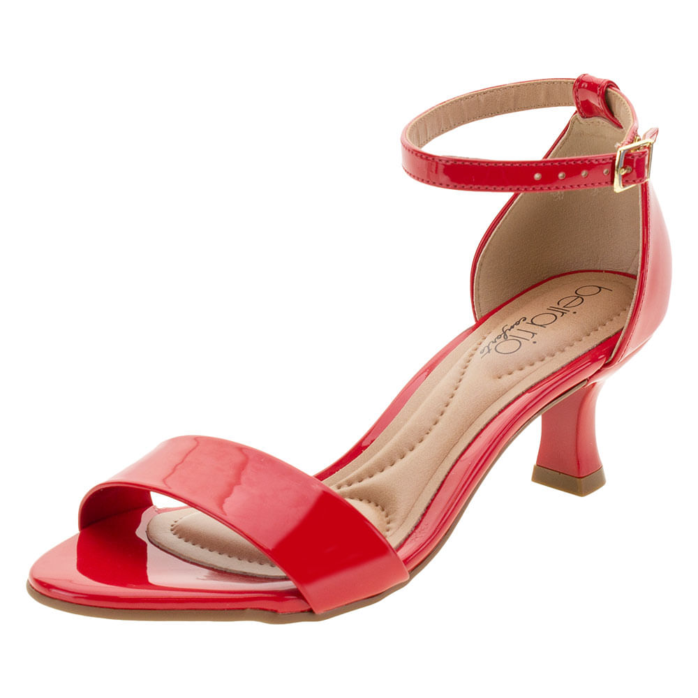 Sandália Feminina Salto Baixo Beira Rio 8453108 cloviscalcados