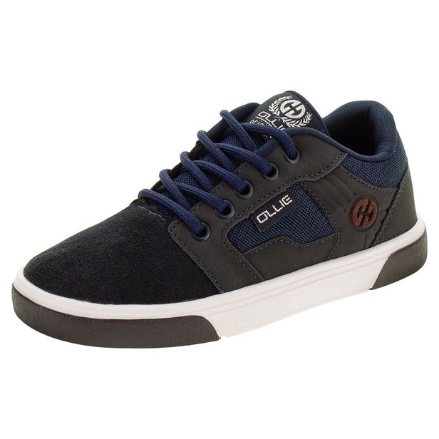 Tênis Infantil Masculino Plazza Ollie - 400 MARINHO 28