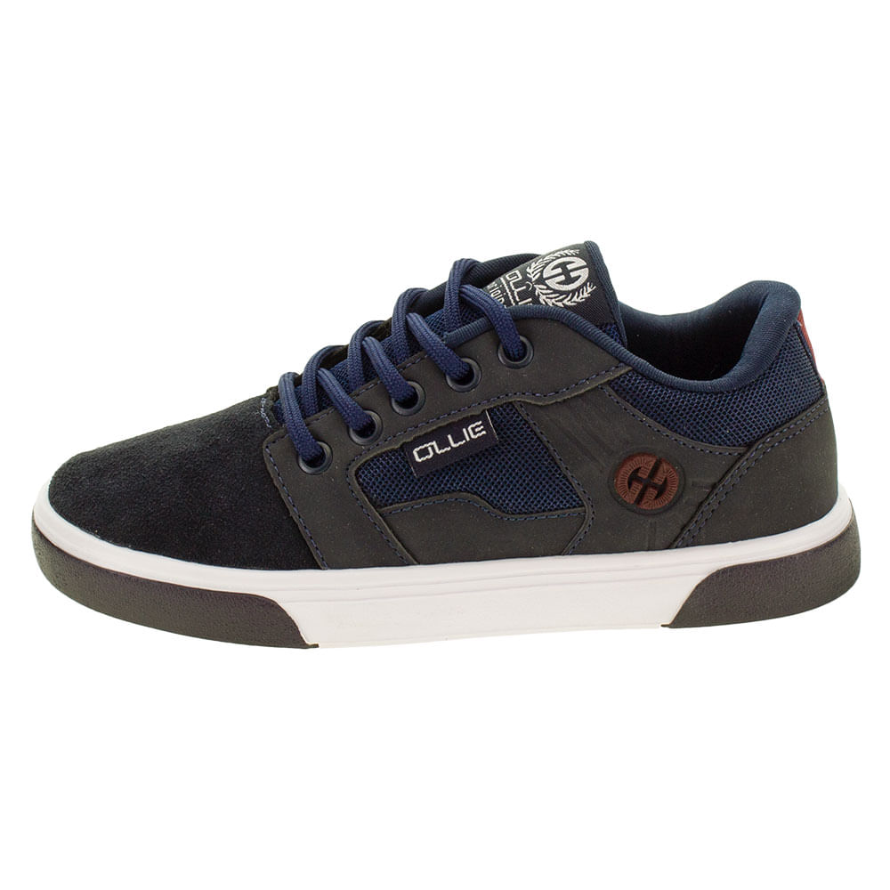 Tênis Infantil Masculino Plazza Ollie - 400 MARINHO | Clovis Calçados