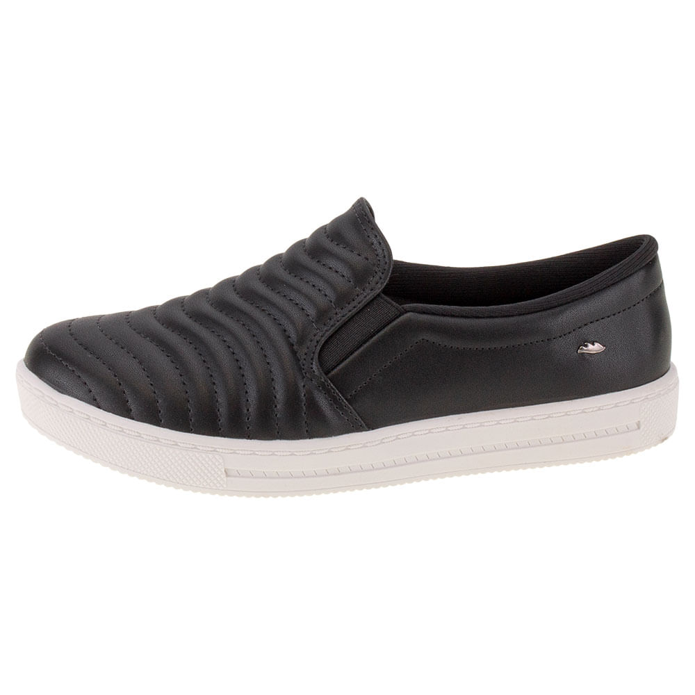 Tênis Feminino Slip On Dakota - G3631 PRETO | Clovis Calçados