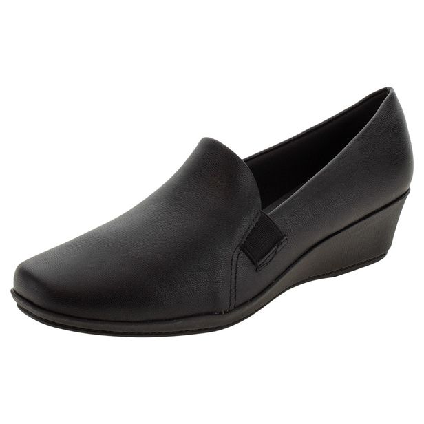 Sapato Feminino Anabela Piccadilly - 143137 PRETO 35