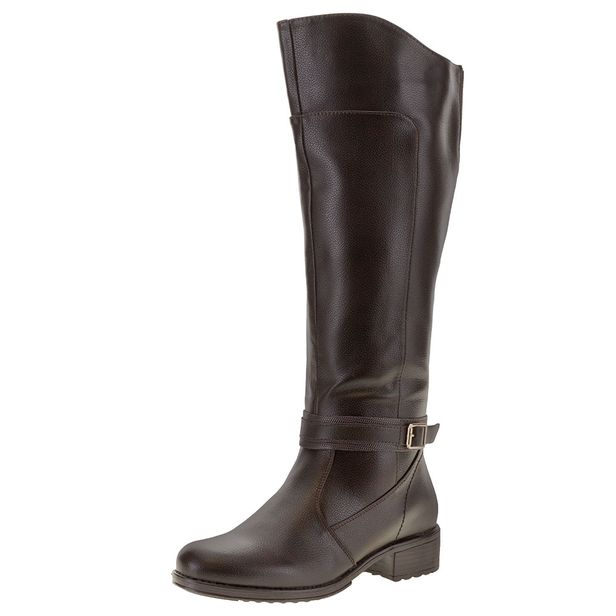 Bota Feminina Cano Alto Mooncity - 72104 CAFÉ 34