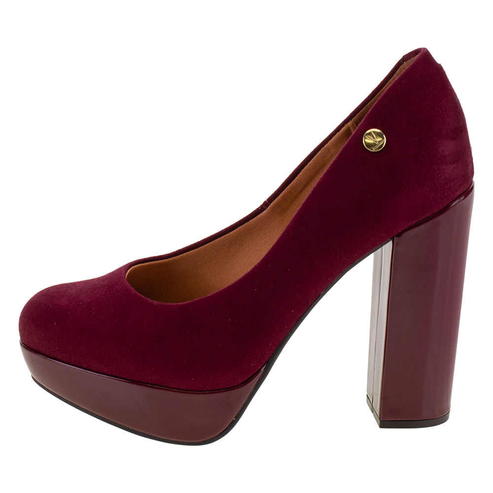 Vinho Sandalia Vizzano Marsala Sandalia Vizzano Sapato Feminino