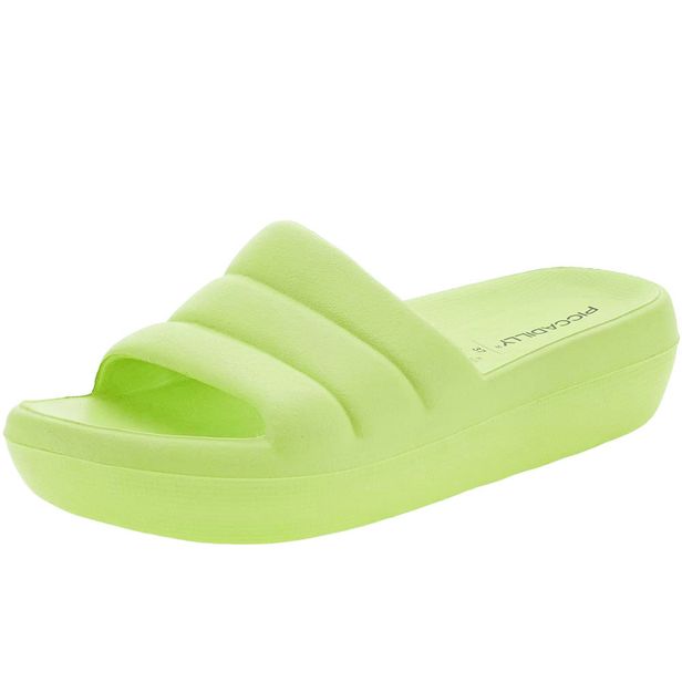 Chinelo Slide Marshmallow Piccadilly - C222001 VERDE 38