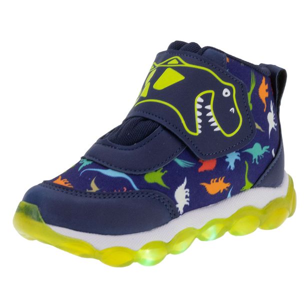 Bota Infantil Masculina Led Minipé - MP2116 MARINHO 22