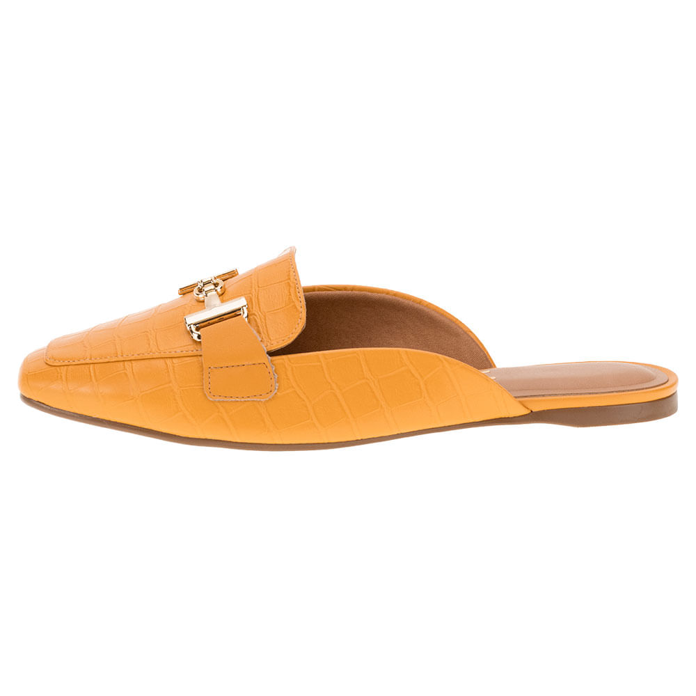 Sapato Mule Amarela Schutz Fechado Mariah West | Zz Mall