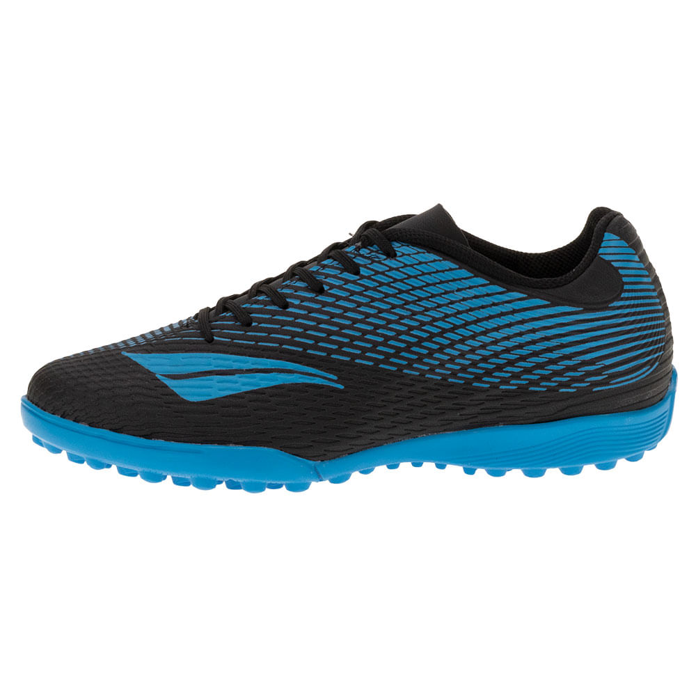 Chuteira Masculina Society Lider XXI Penalty - 242219 PRETO/AZUL