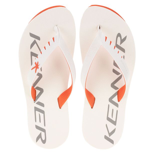 Chinelo Masculino Red Kenner - HOK BRANCO/LARANJA 38