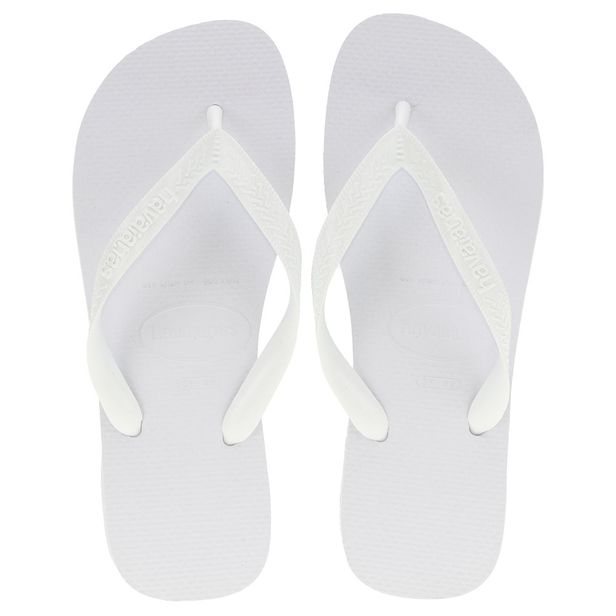 Chinelo Masculino Top Havaianas - 400029 BRANCO 01 33/34