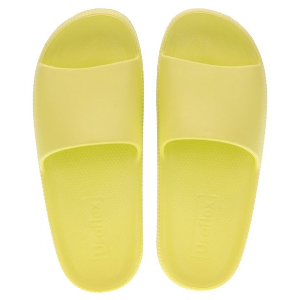 Chinelo Feminino Slide Poofy  Usaflex - AG0501 VERDE 01 34