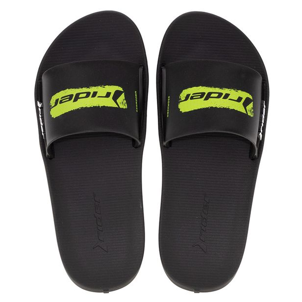 Chinelo Infantil Slide Speed Rider - 11816 PRETO/VERDE 28