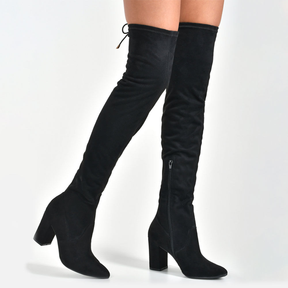 Sale bota salto grosso over the knee on Sale Black Friday