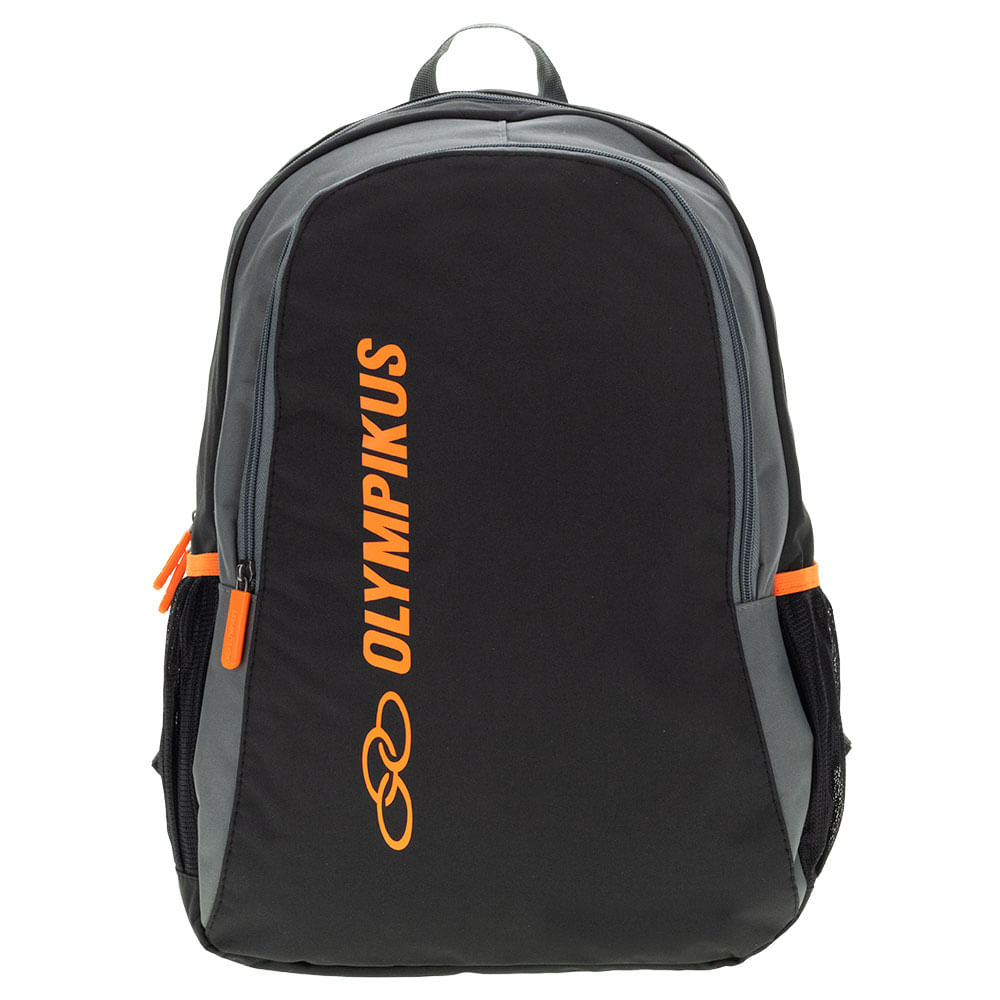 Mochila Masculina Essential Olympikus - OIWB211806 PRETO/LARANJA