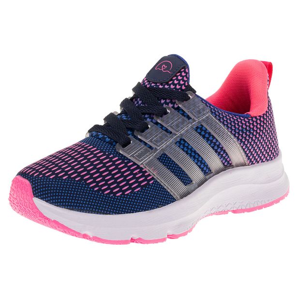 Tênis Feminino Spark - SM4550 AZUL/ROSA 35