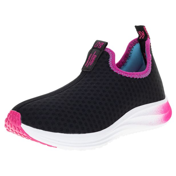 Tênis Infantil Energy Kidy - 0371056 PRETO/ROSA 29