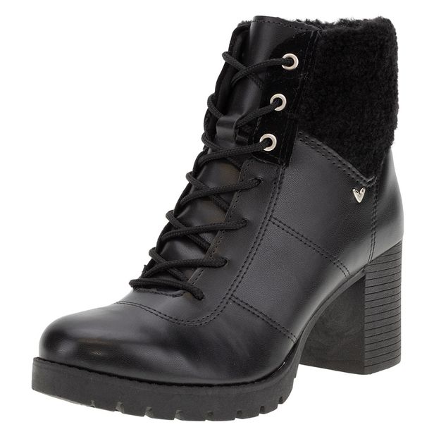 Bota Feminina Coturno Mississipi - Q6631 PRETO 01 34