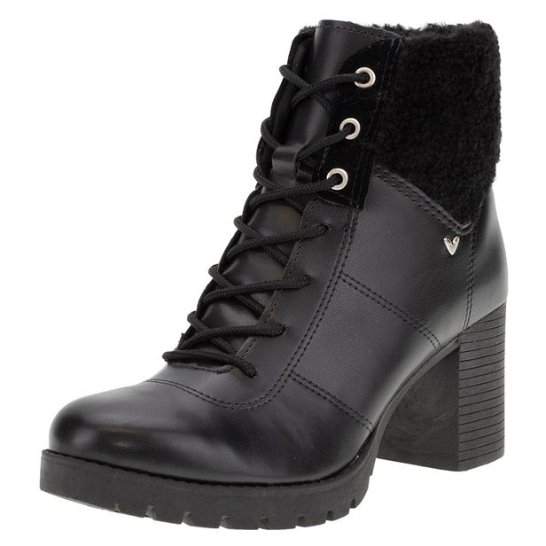 Bota Feminina Coturno Mississipi - Q6631 PRETO 01 37