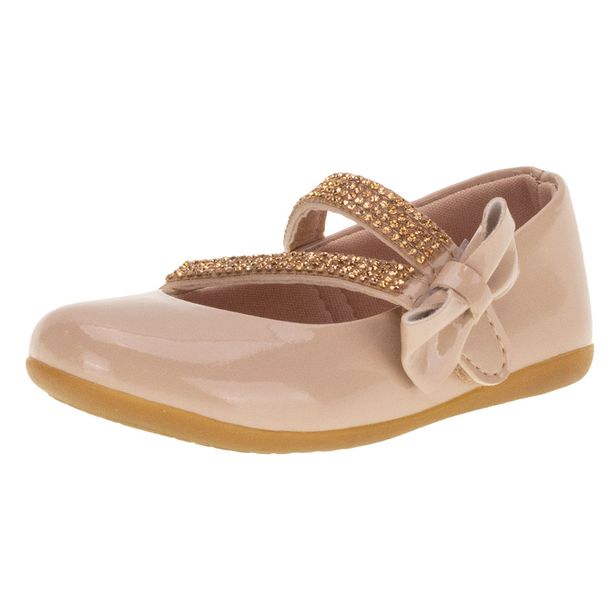 Sapatilha Infantil Feminina Lily Kids - 18129 BEGE 21