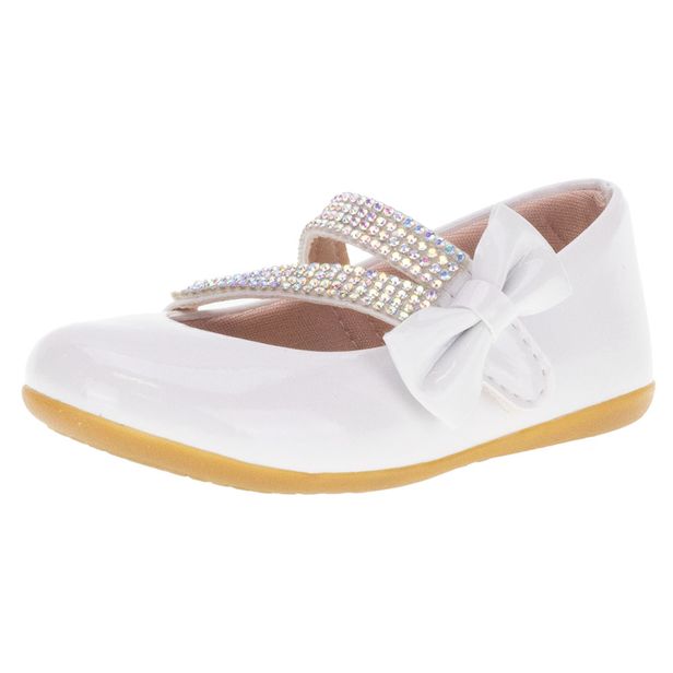 Sapatilha Infantil Feminina Lily Kids - 18129 BRANCO 21