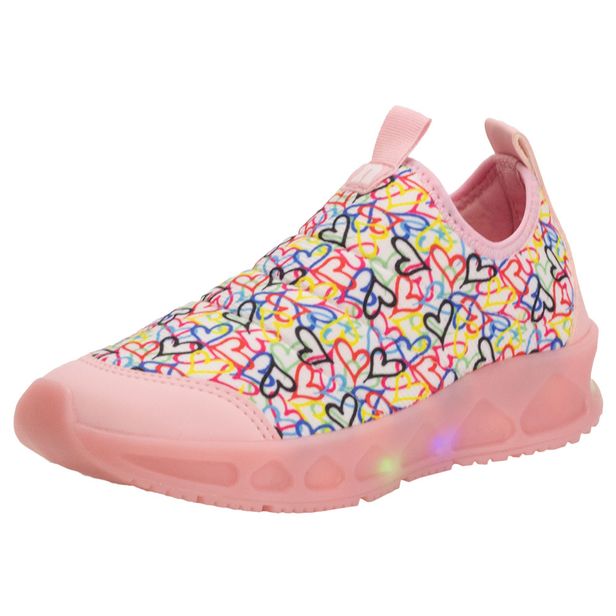 Tênis Infantil Slip On Novopé - 30001250 ROSA 28