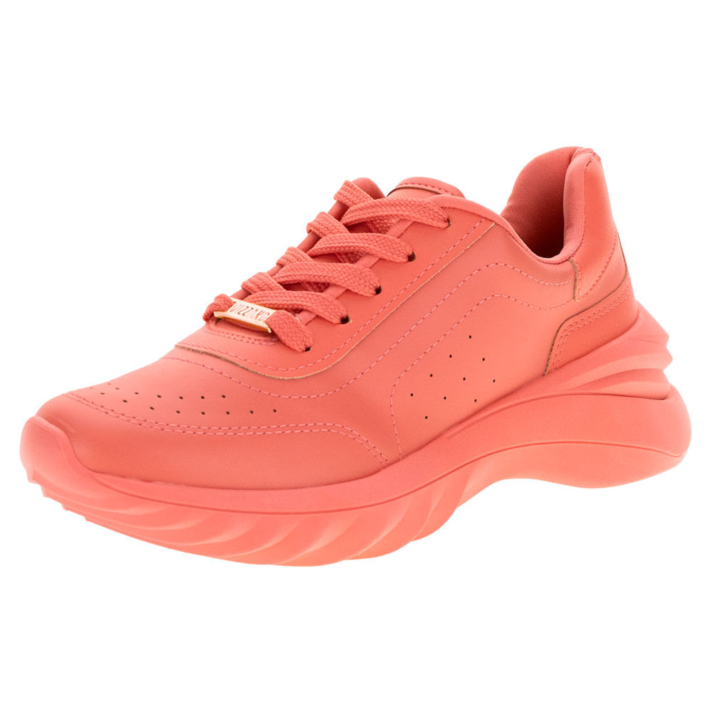 Tênis Feminino Sneaker Vizzano 1403100 CORAL cloviscalcados