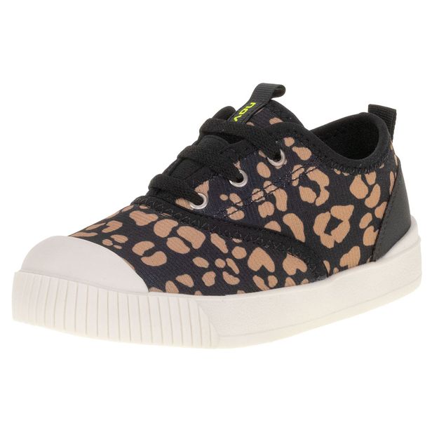 Tênis Infantil Novopé - 95001010 PRETO/BEGE 20