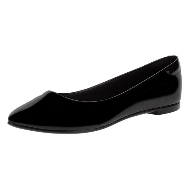 Sapatilha Feminina Moleca - 5635100 PRETO 34