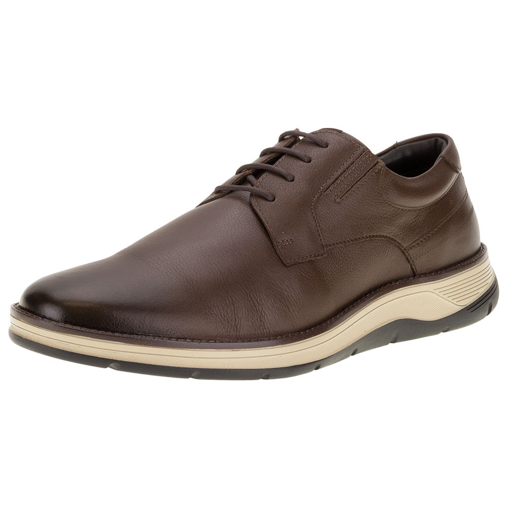 Sapato Masculino Fluence Ferracini - 5540 CAFÉ | Clovis Calçados