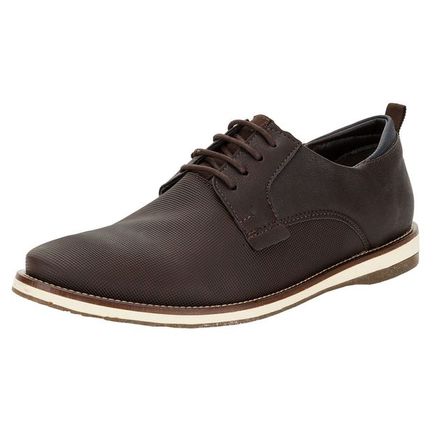 Sapato Masculino Social Paraty Ped Shoes - 5070472 CAFÉ 38