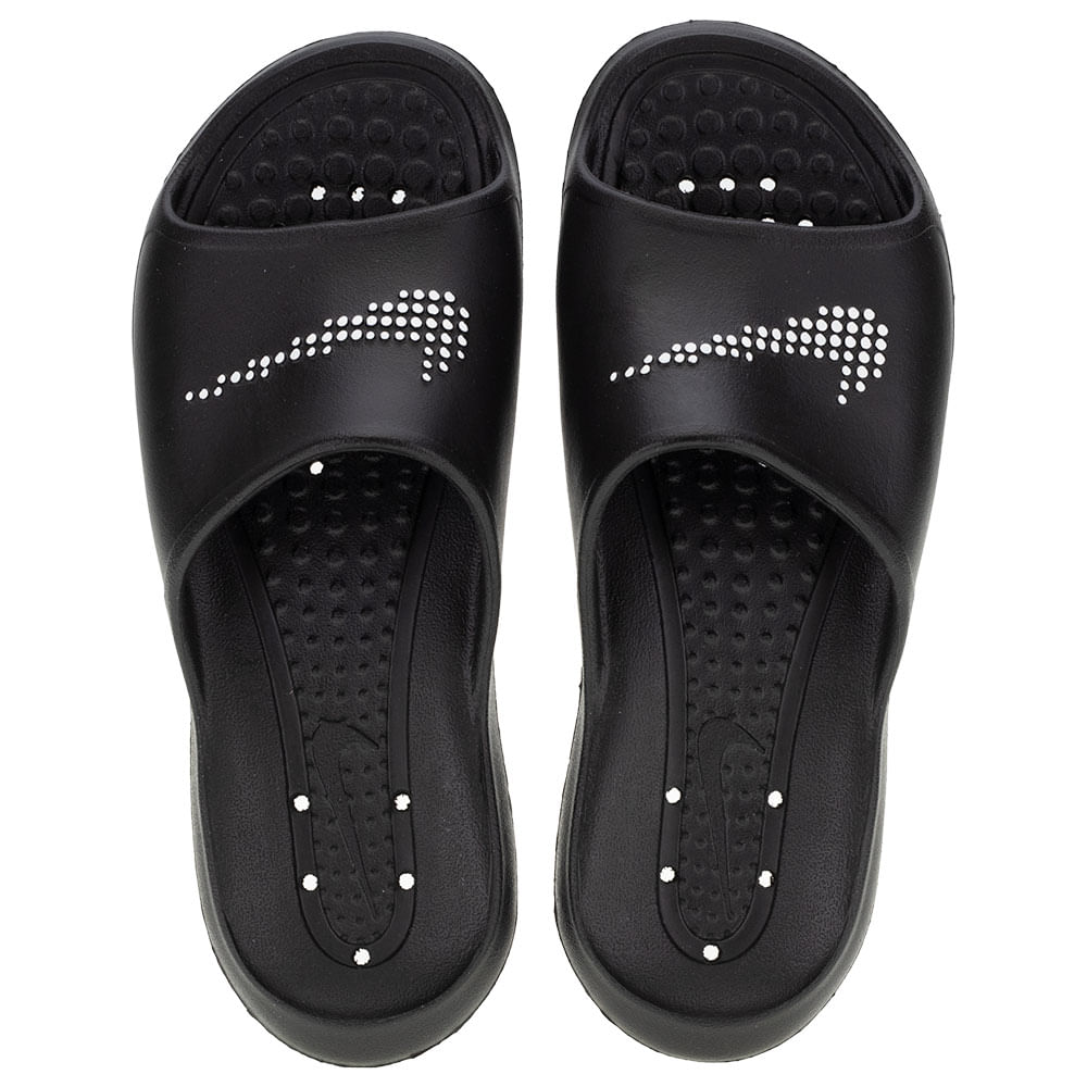 Chinelo Slide Victori One Nike CZ7836 PRETO cloviscalcados