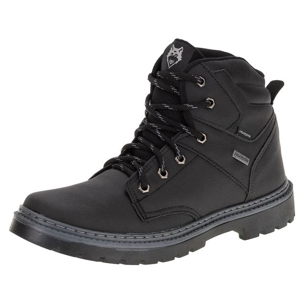 Bota Masculina Coturno Huron - 196 PRETO 38