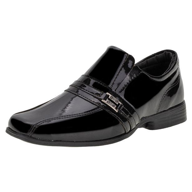 Sapato Infantil Masculino Finobel - 210 VERNIZ/PRETO 30