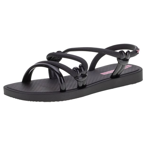 Sandália Rasteira Infantil Solar Ipanema - 26984 PRETO 29