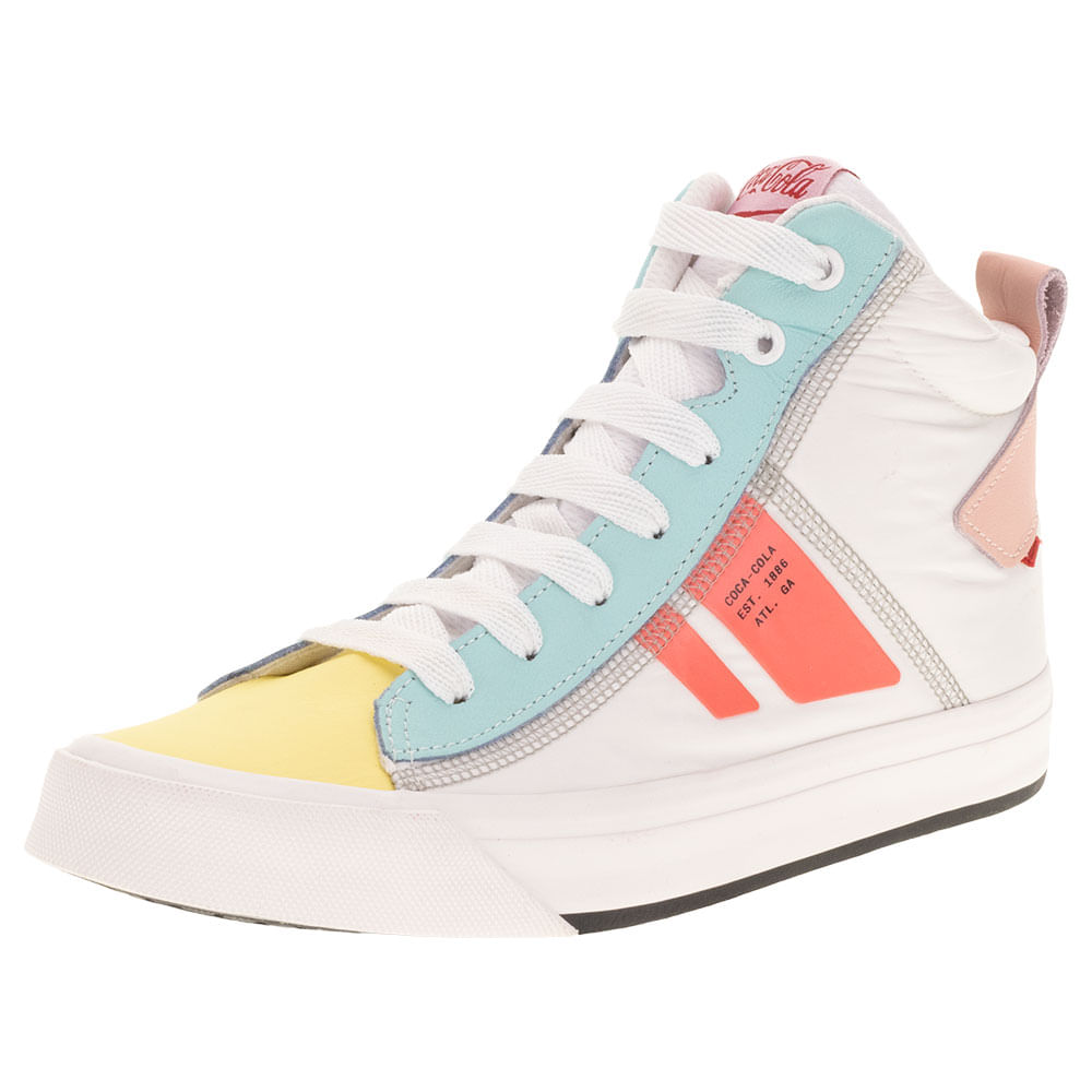 Clovis Calçados Tenis Botinha Feminino Coca Cola Tênis Feminino